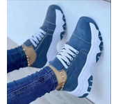 2024 35-43 New Fashion Tennis High Top Vulcanized Sneakers Women's Shoes Fashion Breathable Casual Running Autumn Platform Girls