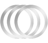 3/5/10pcs Plates for Magsafe Metal Plate Ring Sticker Car Magnet Holder Wireless Charging Universal Metal Sheet for iPhone 14 15