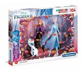 PUZZLE 104 PIEZAS BRILLANTE FROZEN 2 DE CLEMENTONI