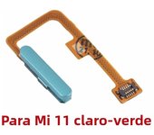 Fingerprint Sensor Flex Cable Replacement for Xiaomi Mi 11 Lite 4G/5G Power On Off Button Flex Cable