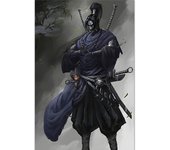 Japan Samurai Warrior Bushido Sword Art Retro Posters Canvas Painting Wall Decor Prints Picture for Living Room Home Decoration