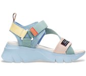 Hispanitas sandalia estilo deportivo confort para mujer hv254007 color nude