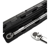 Torque Wrench 3/8" Square Drive Ratcheting 19 -110Nm Adjustable Hand Spanner