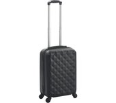 vidaXL Maleta con Ruedas Trolley Rígida ABS Accesorios Transporte Viajes Color Azul,  Negro,  Plateado y mas