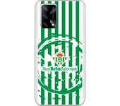 Funda original compatible con Oppo A74 4G - Real Betis Balompié Escudo Manchas