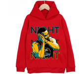 Stephen Curry Avatar Printed Children's Sports Hooded Hoodie Plus Velvet Sweatshirt Basketball Fan Kid Clothing Boys and Girls