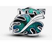 Charm Pandora 793332C01 Hojas de Monstera Verdes