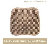 3-piece set of car cushions, car pillows, silicone car cushions, pressure reducing and comfortable neck protection headrests