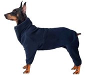 Four Legged Dog Coat Dog Jackets Polar Fleece Windproof Dog Sweater Pet Clothes Warm Fleece Lined Winter Clothes for Small Medium Dogs