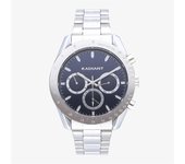Radiant Reloj Hombre Reloj Hombre Marlon Azul Plateado Latón 5 Atm