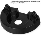 Black Toothbrush Holder for Oral B IO Electric Toothbrush Stand Toothbrush Storage Rack Brush Head Holder Charging Dock Rack