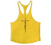 Muscleguys Gym Clothing Bodybuilding Stringer Tank Top Men Cotton Sleeveless Shirt Men Fitness Vest Sportswear Workout Tanktop