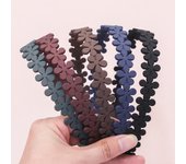 4/5/6pcs Fashion Matte Headband For Women Girls Thin Headband Female Plastic Teeth Hairbands Simple Hair Accessories Mix Styles