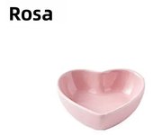 1PC Hamster Feeding Bowl Colorful Heart Shape Ceramic Plate Food Water Bowl For Rabbit Guinea Pig Small Pets Feeder Pet Supplies