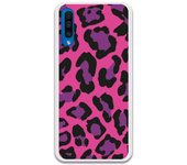 Funda original compatible con Samsung Galaxy A50 - A50s - A30s - Textura Leopardo Rosa