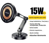 Essager Magnetic Wireless Charger Car Phone Holder 15W Fast Charging Easy Paste Mount Stand For Magsafe iPhone 15 14 13 Pro Max