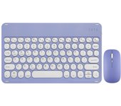 Bluetooth Keyboard and Mouse Set for iPad Pro Air 2024 for Xiaomi Samsung Tablet Phone Universal Wireless Keyboard 10 inch