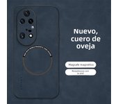 For Magsafe Huawei Mate 60 50 40 30 Honor 50 70 90 P60 P50 P40 P30 Pro Sheepskin Vintage Magnetic Leather Soft Phone Case Cover