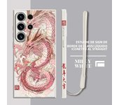 Luxury Chinese Dragon Phone Case for Samsung Galaxy Note 10 Plus 9 S9 S10 Note 20 Ultra S8 S9 Soft Silicone Cover