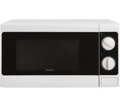 Amica Microondas 1103020 Blanco - Horno de Microondas con Control Mecánico y Sistema Multiwaves