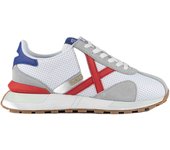 Zapatillas de Running MUNICH Retro para hombre en color blanco