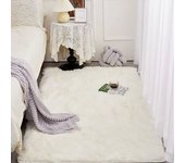 VIKAMA Silk Wool Rugs Luxurious Green Carpet Bedroom Full Of Nordic Ins Living Room Coffee Table Bedside Girl Rroom