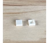 200PCS 1x1 Bricks Flat Tile Smooth 1*1 Building Blocks DIY Educational Creative Parts Toy for Kids Compatible 3070