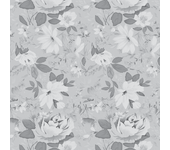 Papel Pintado Florales en Grey / silver
