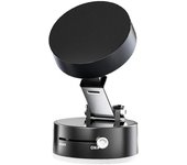 Soporte Magnético para Movil Teléfono, Soporte Magnético Móvil Coche, Soporte Magnético de Vacío Ajustable 360°, Soporte de Coche Móvil Plegable y Portátil, Se Puede Utilizar para Gimnasio/baño/Coche
