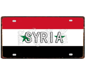 [YZFQ ]30X15CM National Flag Morocco Norway Cyprus Metal Tin Sign City Travel Souvenir  Wall Pub Shop HomeCraft Decor  DC-1345B