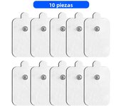 Electrode Pads Non-woven Fabric Self Adhesive Electrode Patches Reusable for TENS Unit EMS Muscle Stimulator Replacement Sticker