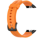 1pc 16mm Watch Band for Huawei Band 6/6pro/ Honor Band6 Universal Two-color Silicone Smartwatch Accessories Wristbands