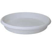 PLATO INYECCIÓN MACETA TERRA Ø20CM BLANCO POLIPROPILENO - PLASTIKEN - 90610