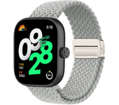 Braided Solo Loop For Redmi Watch 4 Magnetic Buckle Strap Watchband  For Xiaomi mi Band 8 Pro Adjustable Bracelet Wristband Band