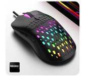 RAIKU G701 Wired 6 Keys Mouse Colorful Lighting Gaming and Office For Microsoft Windows and Apple IOS System