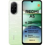 Xiaomi Redmi A5 - Smartphone de 4+128GB / 3+64GB , Pantalla grande de 6.88", Procesador UNISOC T7250 de ocho núcleos, Cámara de 32MP, Batería de 5200 mAh, Carga rápida de 15W, Cargador no Incluido
