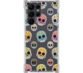 Funda Silicona Antigolpes para Samsung Galaxy S22 Ultra 5G diseño Catrina Dibujos
