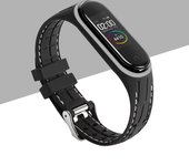 Silicone For Xiaomi Mi band 4 Strap Bracelet Sport Rubber watchband Replacement Smartwatch Strapfor Mi Band 3 4 5 6 7 Bracelet