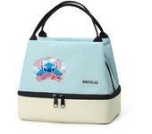 Stitch Insulated Lunch Bag, Portable Lunch Box Storage Bag, Foldable Insulated Cooler Handbag,Perfect For Office School Picnic