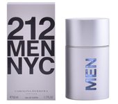 Perfume Hombre Carolina Herrera 212 Men Eau De Toilette 50 ml