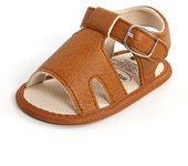 infant Sandals Fashion Soft Crib Shoes Anti Slip Summer Toddler Boys Girls First Walker Baby Soft Sole Sandals Shoes