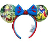 Disney Mickey Mouse Bow Headband Princess Snow White Headbands for Girls Women Skeletal Poison Apple Ear Cosplay Hair Accessorie
