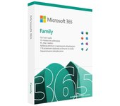 Microsoft 365 Familia (6 usuarios 12 meses versión física hogar Polonia) (6GQ-01593)