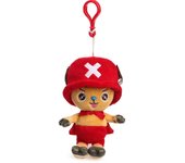 12cm/4.72in One Piece Original Kawaii Plush Keychain Toy Tony Chopper Soft Stuffed Plush Doll Keychain Handbag Ornaments Toys