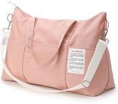 Bolsa de Viaje Mujer Bolsa Deporte, Impermeable Bolsa de Gimnasio Grande Bolsa, Weekend Bolsa pernocte Llevar en Bolsa Hospital Holdalls