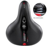 Bike Seat Comfortable & Breathable Bicycle Saddle Cushion Water-Resistant with Dual Shock Absorbing for MTB Mountain Road Bike