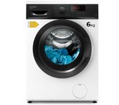 Cecotec 2335 Bolero DressCode 6000N Lavadora de 6 kg de capacidad y 1000 rpm 8 programas y panel de control con display LED KidLock.