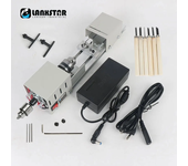 Woodworking Lathe Manual Mini Lathe DIY Woodworking Beads Machine Polishing and Cutting Multi-Function Bracelet Puncher Set