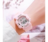 YIKAZE Kids Watches Fashion Luminous Waterproof Alarm Clock  Watches Boys and Girls Student Smart Electronic Watch Gift