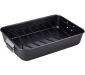 Molde horno 40x28x8cm acero c/rejilla, colección Origen - SAN IGNACIO